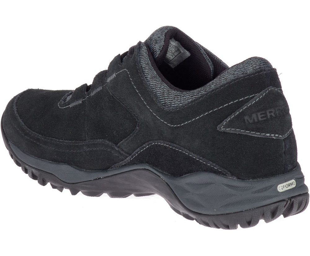 Merrell Sneakers Black - Addison Leather Waterproof Q2 - Womens 91QTNDXFV